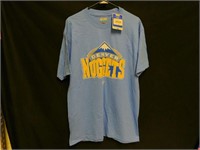 Denver Nuggets Light Blue Shirt Size M