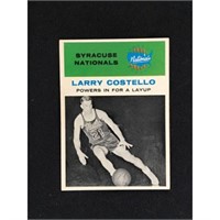 1961 Fleer Larry Costello In Action