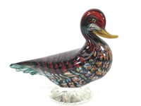 Tour d'Argent Paris Murano Glass Duck Figure