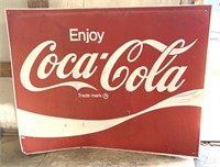 Large 5x4 Double Sided Coke Sign