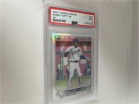 2022 Topps Chrome SP Bobby Witt Rookie PSA 9