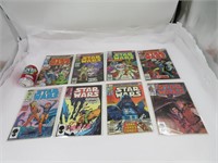 8 comic books vintages Star Wars