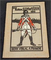 Die roten Schweizer 1812 Hardcover Book