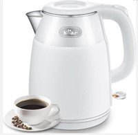 $80 BEAR ELECTRIC KETTLE 

WHITE NEW - OPEN