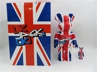 Bearbrick UK Jack, On! 400% Isetan Medicom Art Toy