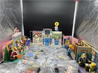 Huge Lot Of Playmates The Simpsons Action Figures