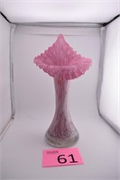 Vintage Cranberry Jack in the Pulpit Vase