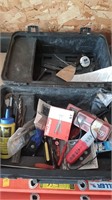 Craftsman case with random tools (voltage tester,