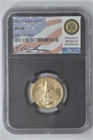 2007 $10 Gold Eagle NGC MS70