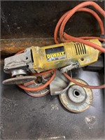 Dewalt angle grinder. Plugged it in and it works