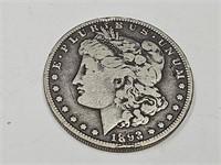 1892 O Morgan Silver Dollar Coin