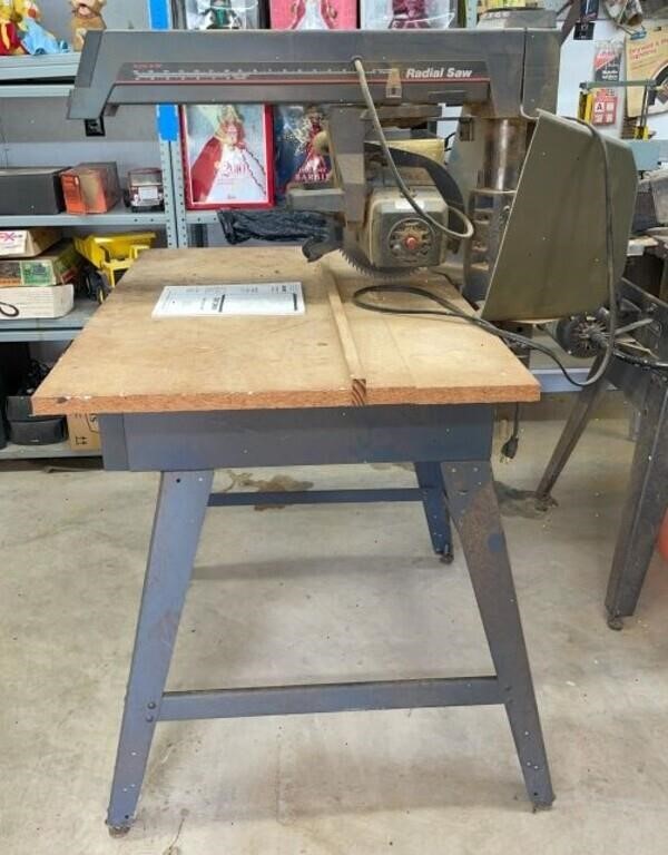 Sears Craftsman 10" Radial Arm 2.75 HP with Manual