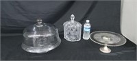 GLASS DESSERT SERVINGWARE & PRETTY GLASS JAR