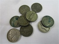 War Time Jefferson Nickels