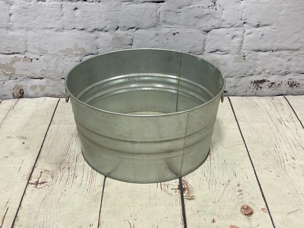 Galvanized Wash Tub