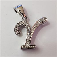 Silver CZ Pendant