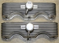 pair of Offenhauser cast aluminum 409 valve covers