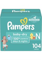 Pampers  baby dry upto 100% leakproof days and