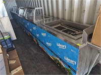 Stainless Steel Hot , Cold Buffet Bar , Untested