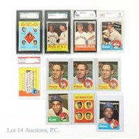 1963 Topps MLB Baseball Cards (SGC/BVG/PSA) (11)