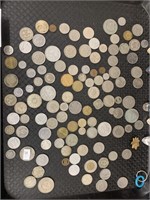 Lot of Misc Foreign Coins.