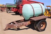 500 Gal  Poly Water Tank Trailer #NO TITLE