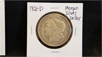 1921D Morgan Dollar