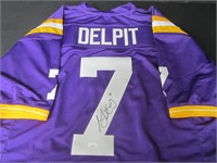 Grant Delpit Signed Jersey JSA COA