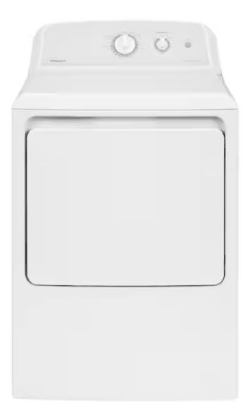 6.2 cu. ft. Dryer in White with Auto Dry