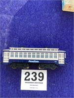 O27 gauge Penn State powered trolley