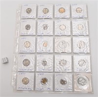 Lot de pièces de monnaie de l'URSS