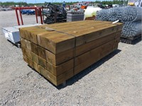 Lot of 6" x 6' x 8' Pressure Treated Posts