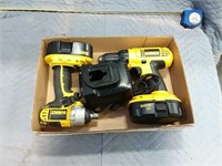 Dewalt impact and drill with charger