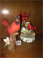 Cardinal bird decor *1 is musicbox