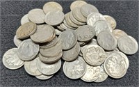 (52) Full Date Buffalo Nickels Back To 1924