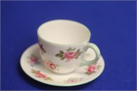 A Miniature Shelley Cup and Saucer