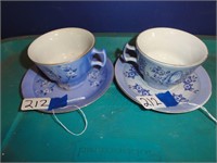 2 Teacups Years 1978 and 1979
