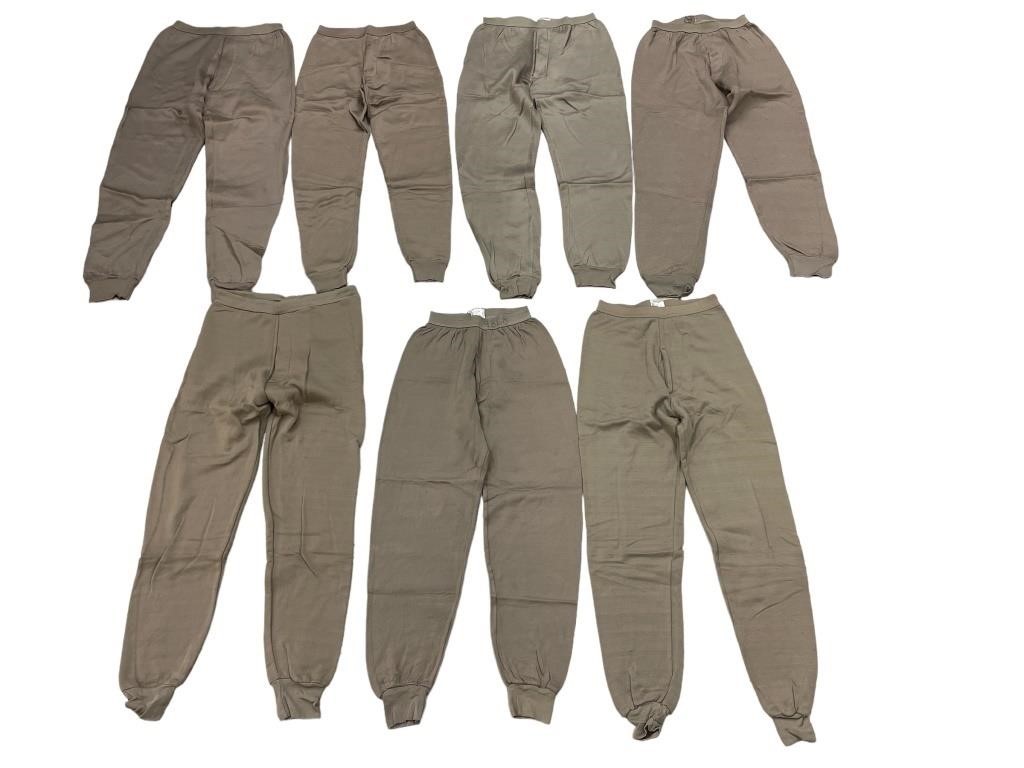 Cold Weather Brown Undergarment Pants