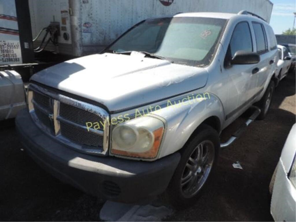 2006 Dodge Durango 1D4HD38N06F116851 Silver