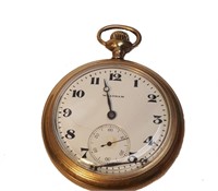 Waltham Hillside 1884 Antique Pocket Watch Open