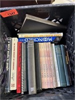 CRATE OF VTG BOOKS REAL MAGIC / ETC