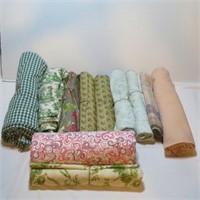 Cotton Fabrics - Quilting/Sewing - lg cuts