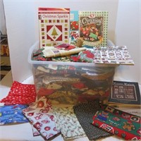 Holiday Fabric - cotton/ various sizes + Christmas