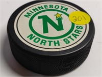 MINNESOTA NORTH STARS NHL VINTAGE PUCK