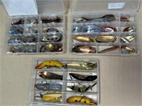 METAL FISHING LURES - ROCHESTER, WYOMING, BFLO NY