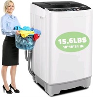 Nictemaw Portable Washing Machine, 15.6Lbs Capacit