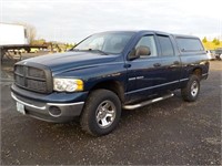 2005 Dodge Ram 1500 SLT 4X4 Crew Cab Pickup