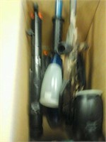 Box lot of 6 paint ball guns