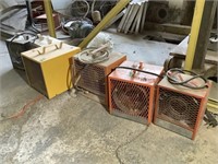 Lot de 6 unitées de chauffage électrique 240V