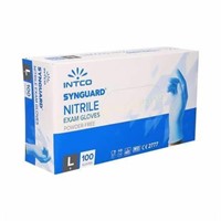 Intco Nitrile Gloves  Powder-Free  100 ea